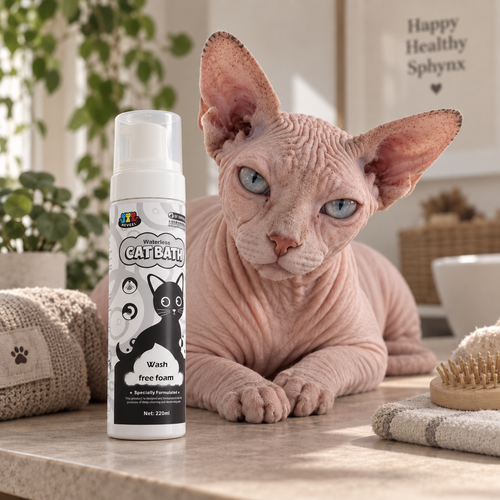 Tailvi No-Rinse Cat Cleansing Foam