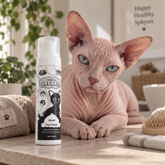 Tailvi No-Rinse Cat Cleansing Foam